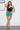 Knit Crepe Stripe High Rise Short