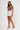 Exposed Button Fly Paperbag Waist Hi Rise Denim Short