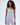 Brushed Strappy Longline Top - Light Grey Melange