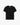 Apple Crew Slim Tee Black