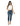 High Rise Skinny with Exposed Zipper Fly Ankle Pant