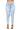 High Rise V Yoke Button Fly Skinny Denim Pants