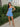 Carmel Floral Denim Mini Dress